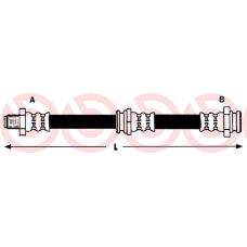 T 79 040 BREMBO Тормозной шланг