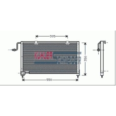 0220601 KUHLER SCHNEIDER Конденсатор, кондиционер