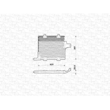 350203211000 MAGNETI MARELLI Конденсатор, кондиционер