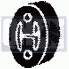 420294 KLARIUS Кронштейн, глушитель