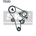 VKMA 01015 SKF Комплект ремня грм