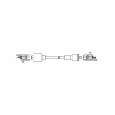 3A35/86 BREMI Провод зажигания