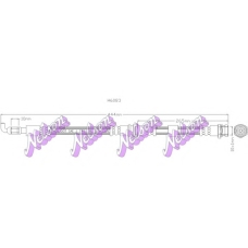 H6083 Brovex-Nelson Тормозной шланг