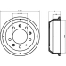 MBD264 MINTEX Тормозной барабан