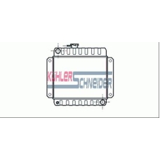 1400101 KUHLER SCHNEIDER Радиатор, охлаждение двигател