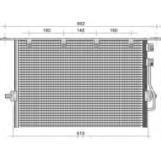 350203494000 MAGNETI MARELLI Конденсатор, кондиционер