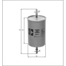 KL 186 KNECHT Топливный фильтр