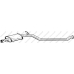 284-619 BOSAL Средний глушитель выхлопных газов