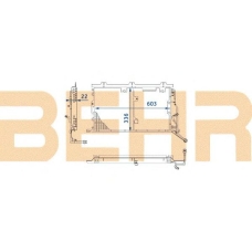 7401110 BEHR Condenser