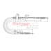 17.0572 METZGER Трос, стояночная тормозная система