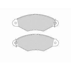 FD6733A NECTO Комплект тормозных колодок, дисковый тормоз