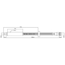 VBH793 MOTAQUIP Тормозной шланг