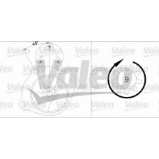455533 VALEO Стартер