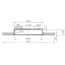 BDC4401 QUINTON HAZELL Тормозной диск