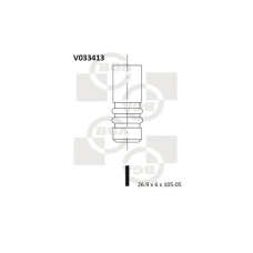 V033413 BGA Впускной клапан