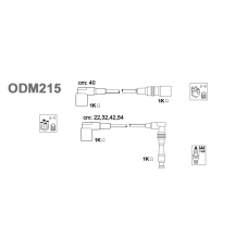 ODM215 JANMOR Комплект проводов зажигания