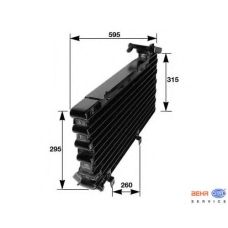 8FC 351 037-441 HELLA Конденсатор, кондиционер