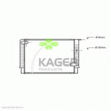 31-1557 KAGER Радиатор, охлаждение двигателя