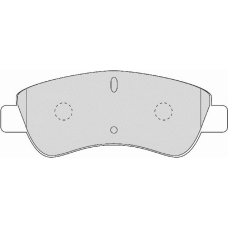 FD6874N NECTO Комплект тормозных колодок, дисковый тормоз