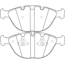 PN-0336 JNBK Колодки тормозные