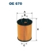 OE670 FILTRON Масляный фильтр