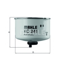 KC 241D MAHLE Топливный фильтр
