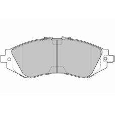 FD6819N NECTO Комплект тормозных колодок, дисковый тормоз
