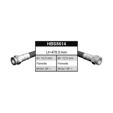 HBS5614 QUINTON HAZELL Тормозной шланг