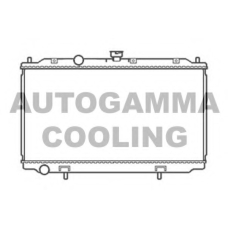 103840 AUTOGAMMA Радиатор, охлаждение двигателя