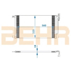 7402004 BEHR Condenser