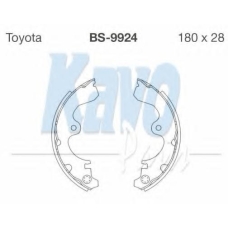 BS-9924 KAVO PARTS Комплект тормозных колодок
