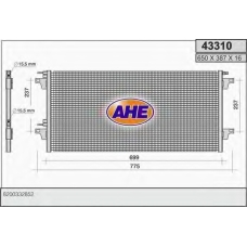 43310 AHE Конденсатор, кондиционер