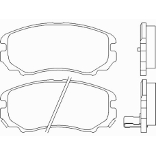 P 30 018 BREMBO Комплект тормозных колодок, дисковый тормоз