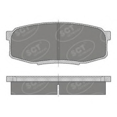 SP 480 SCT Комплект тормозных колодок, дисковый тормоз
