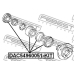 DAC54960051-KIT FEBEST Комплект подшипника ступицы колеса