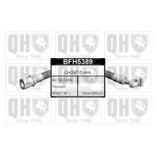 BFH5389 QUINTON HAZELL Тормозной шланг