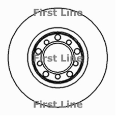 FBD207 FIRST LINE Тормозной диск