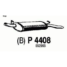 P4408 FENNO Глушитель выхлопных газов конечный