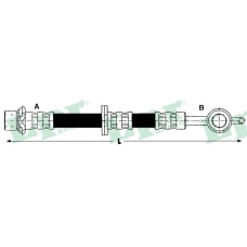 6T47859 LPR Тормозной шланг