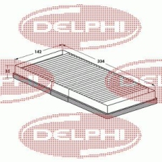 TSP0325012 DELPHI Фильтр, воздух во внутренном пространстве