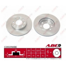 C3X029ABE ABE Тормозной диск