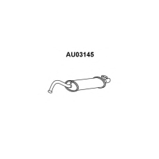 AU03145 VENEPORTE Глушитель выхлопных газов конечный