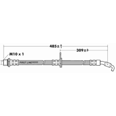 FBH7388 FIRST LINE Тормозной шланг