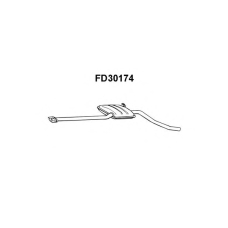 FD30174 VENEPORTE Предглушитель выхлопных газов