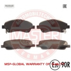 13046059982N-SET-MS MASTER-SPORT Комплект тормозных колодок, дисковый тормоз