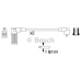 0 986 356 752 BOSCH Комплект проводов зажигания