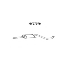 HY27070 VENEPORTE Предглушитель выхлопных газов