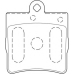 FD6795A NECTO Комплект тормозных колодок, дисковый тормоз