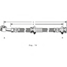 PHD174 TRW Тормозной шланг