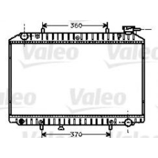 734528 VALEO Радиатор, охлаждение двигателя